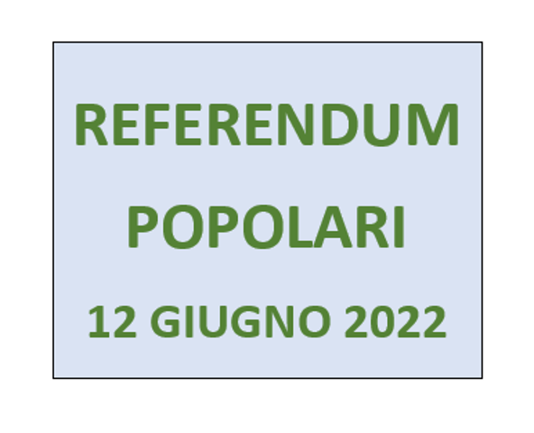 Referendum popolari del 12 giugno, disposizioni sul voto domiciliare